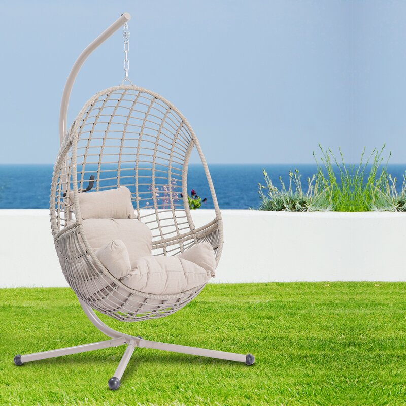 Arlmont & Co. Swing Chair With Stand | Wayfair.ca